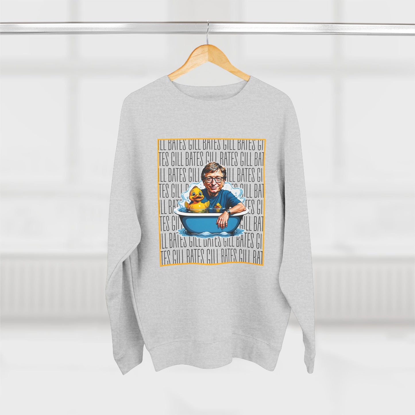 Gill Bates – Unisex Crewneck Sweatshirt