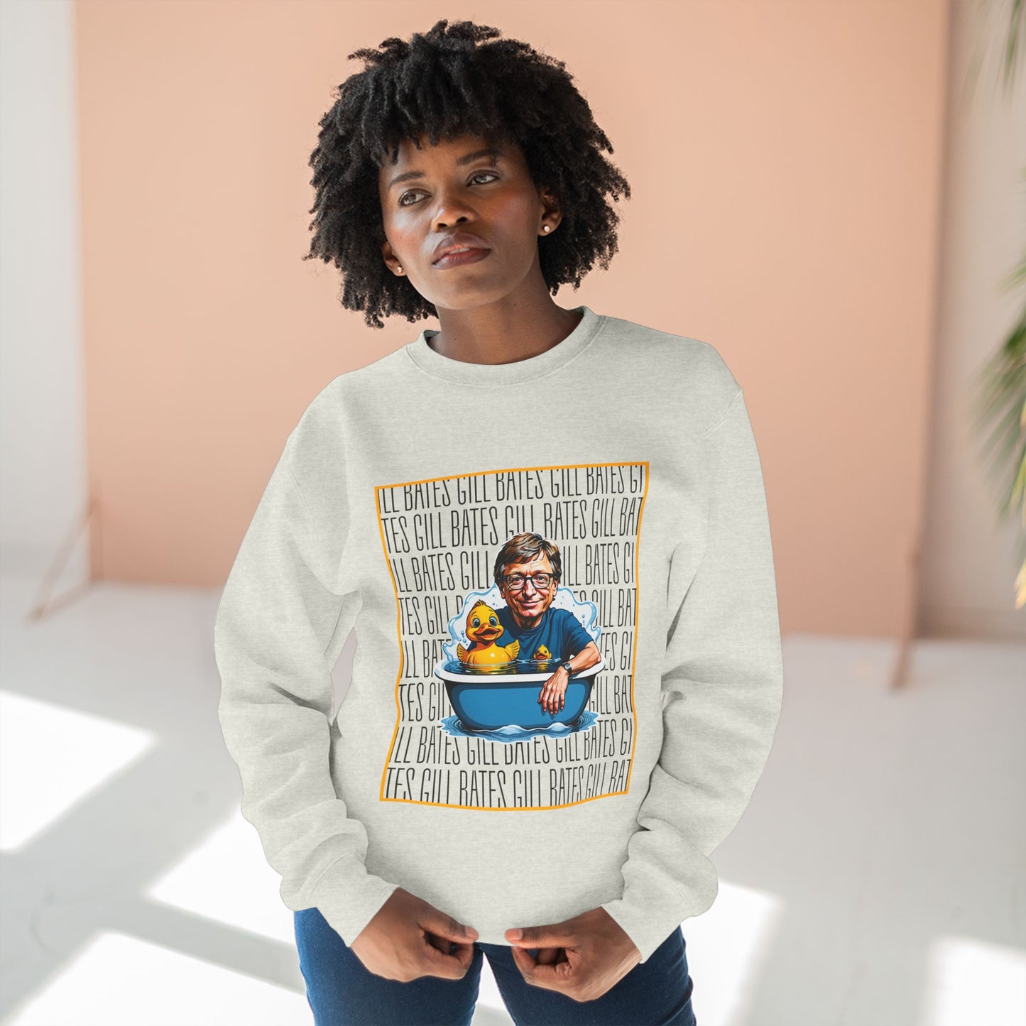 Gill Bates – Unisex Crewneck Sweatshirt