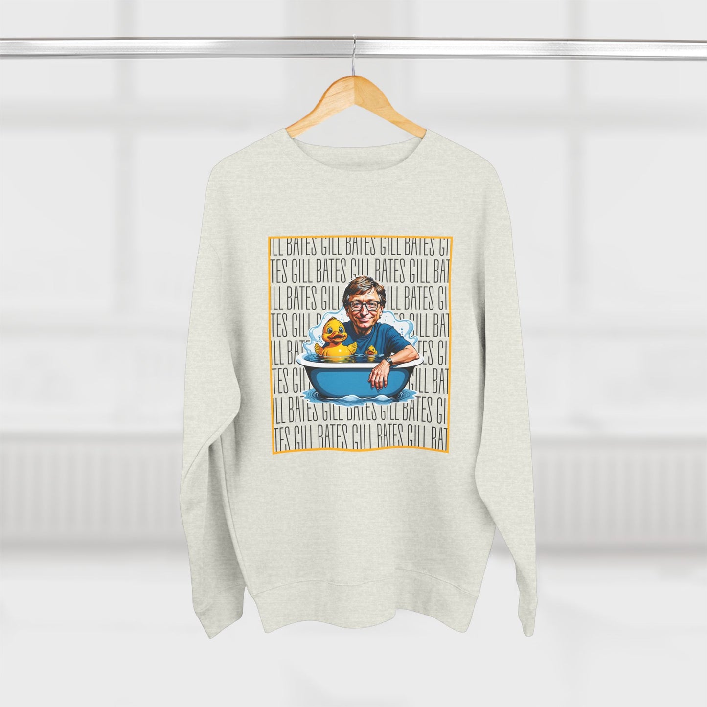 Gill Bates – Unisex Crewneck Sweatshirt