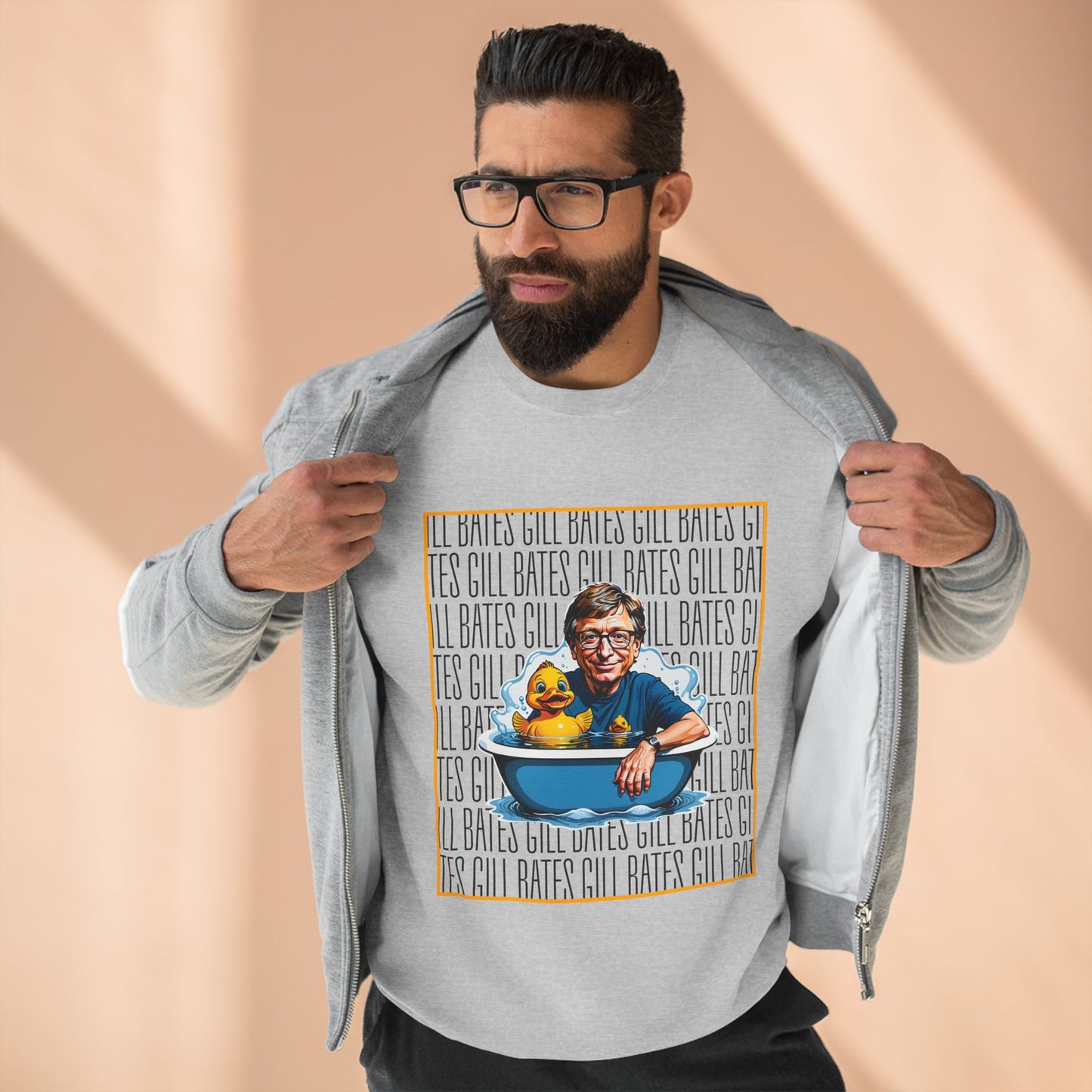 Gill Bates – Unisex Crewneck Sweatshirt