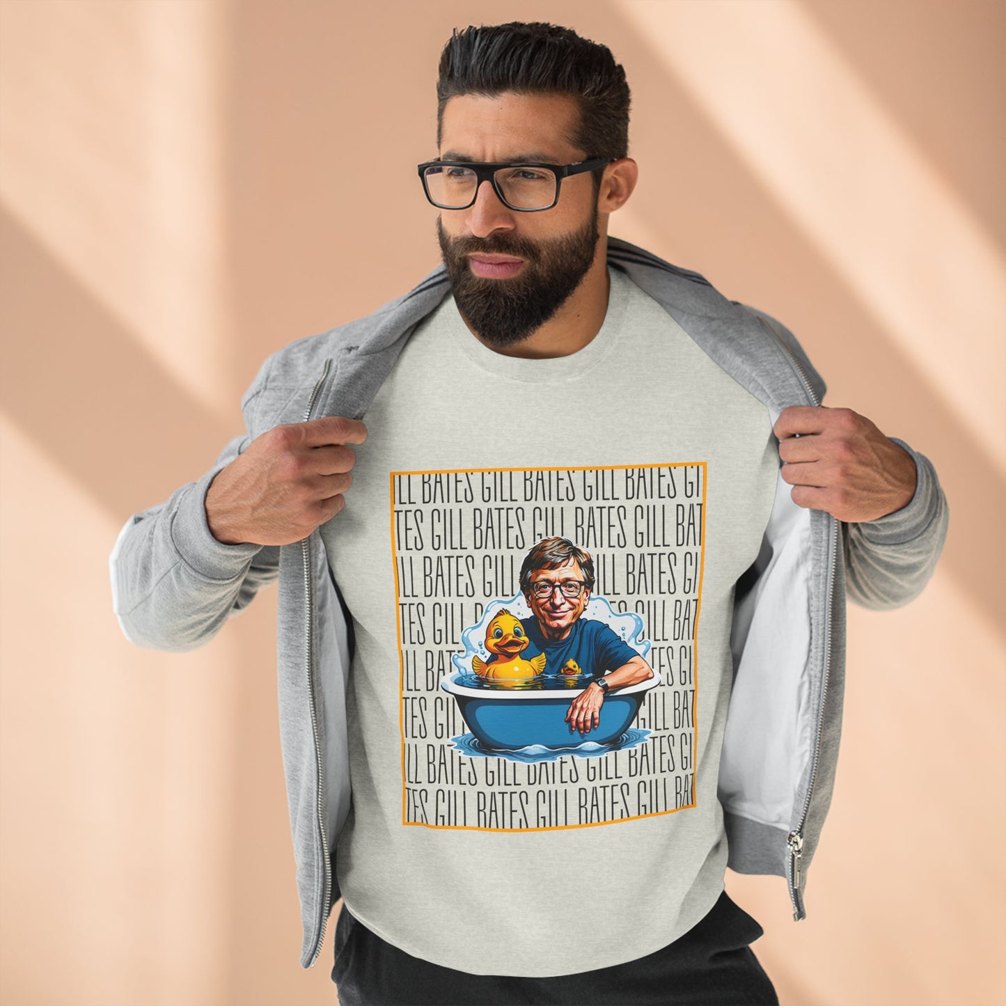 Gill Bates – Unisex Crewneck Sweatshirt