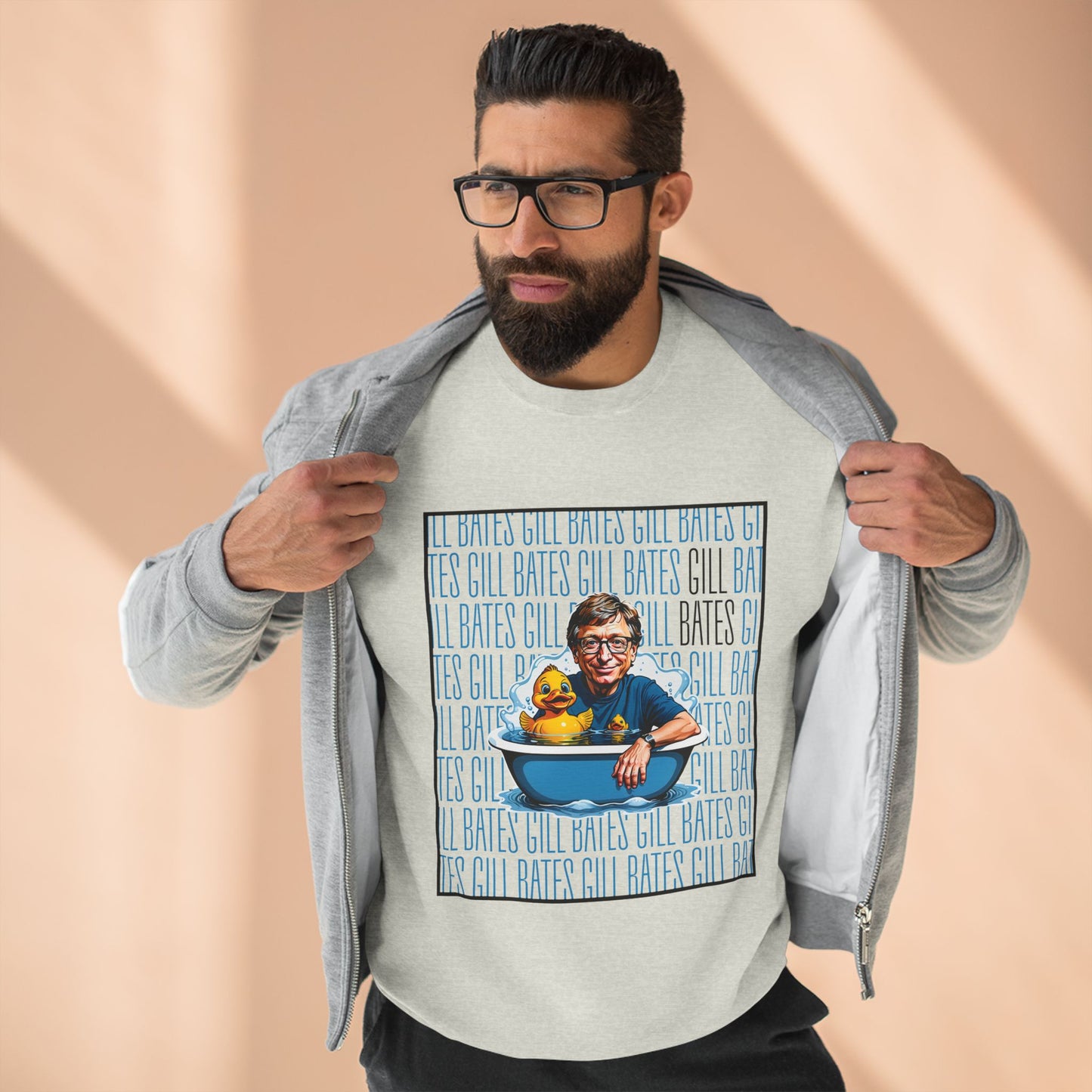 Gill Bates – Unisex Crewneck Sweatshirt