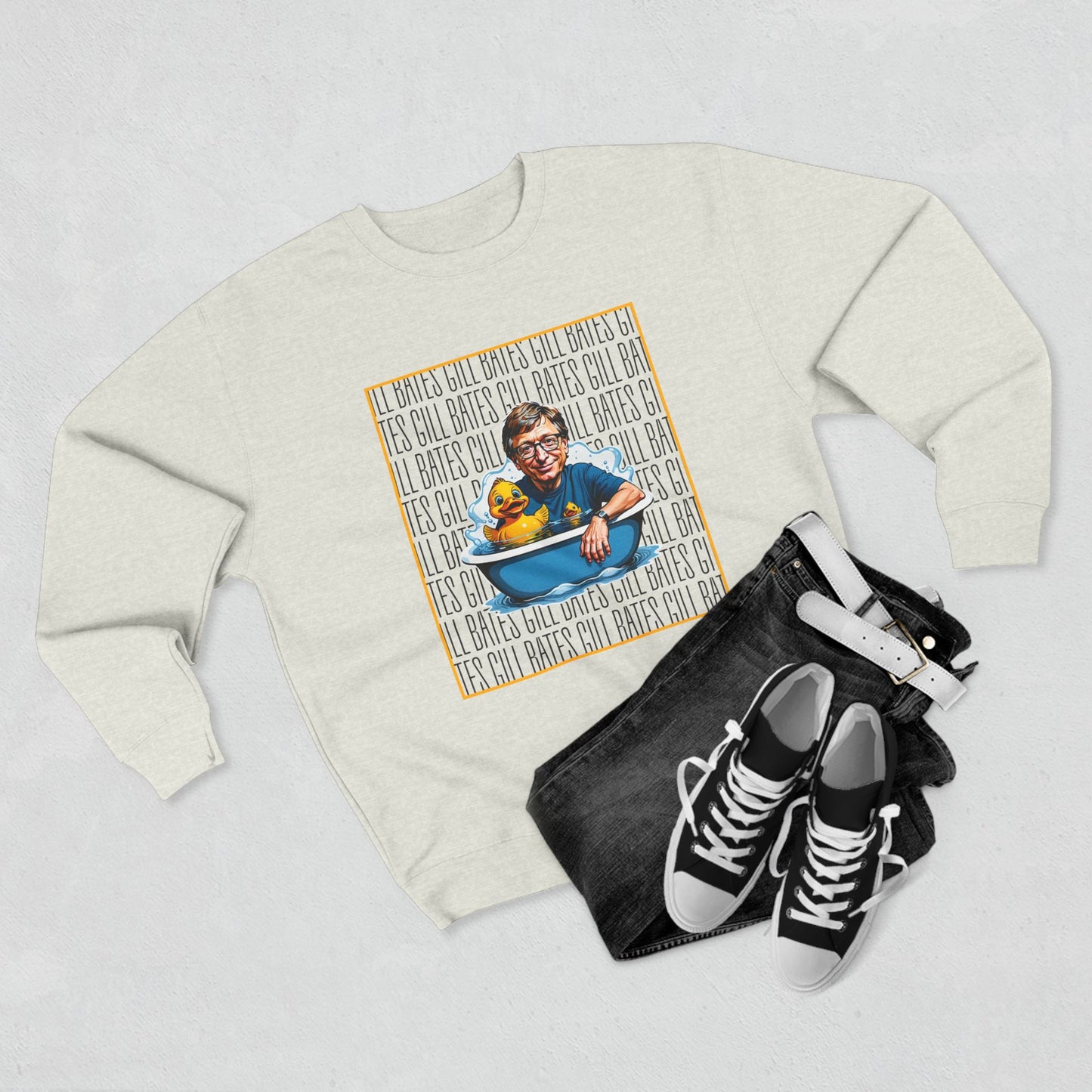 Gill Bates – Unisex Crewneck Sweatshirt
