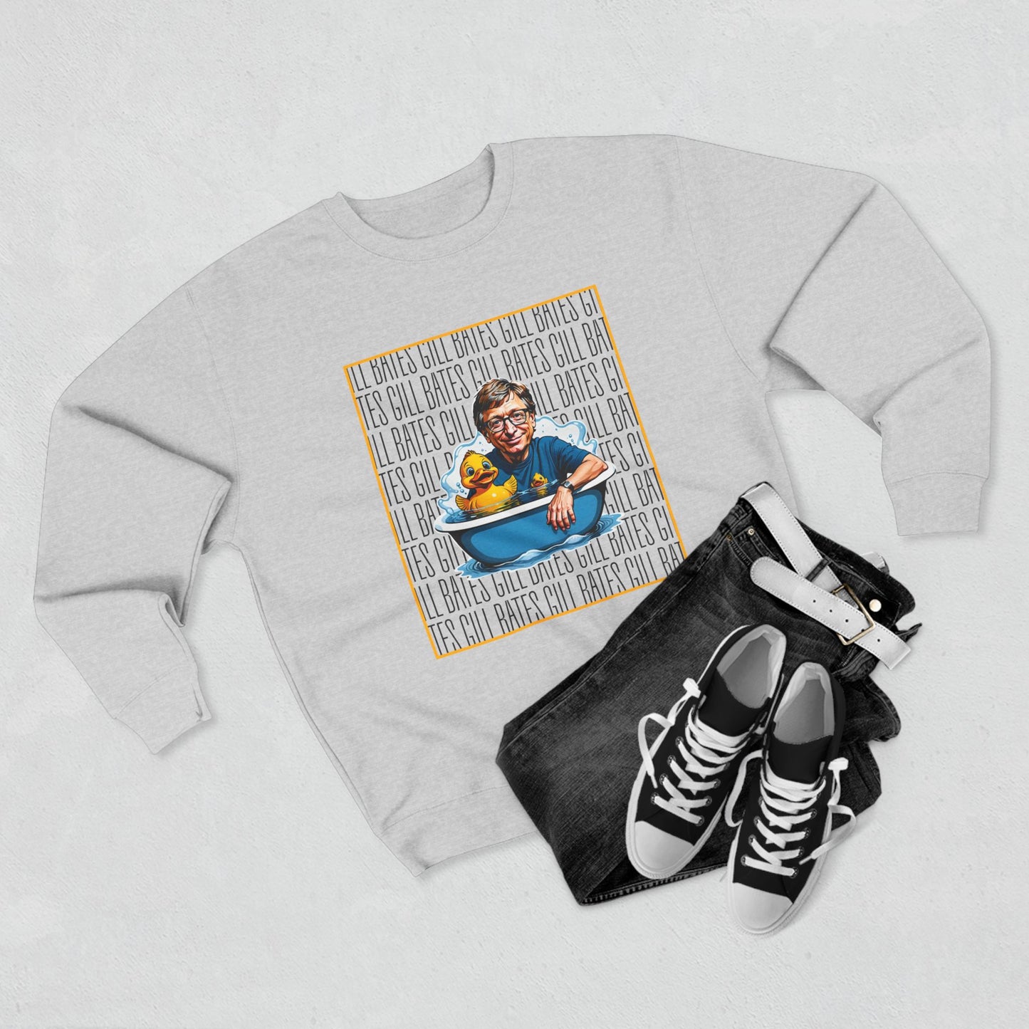 Gill Bates – Unisex Crewneck Sweatshirt