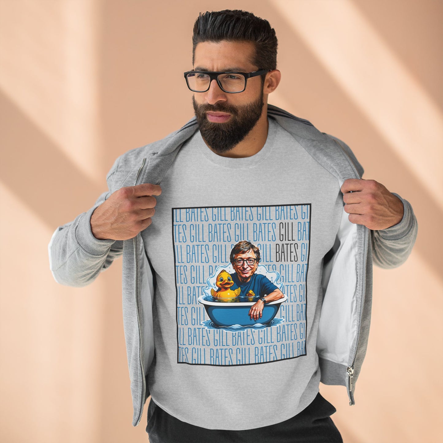 Gill Bates – Unisex Crewneck Sweatshirt