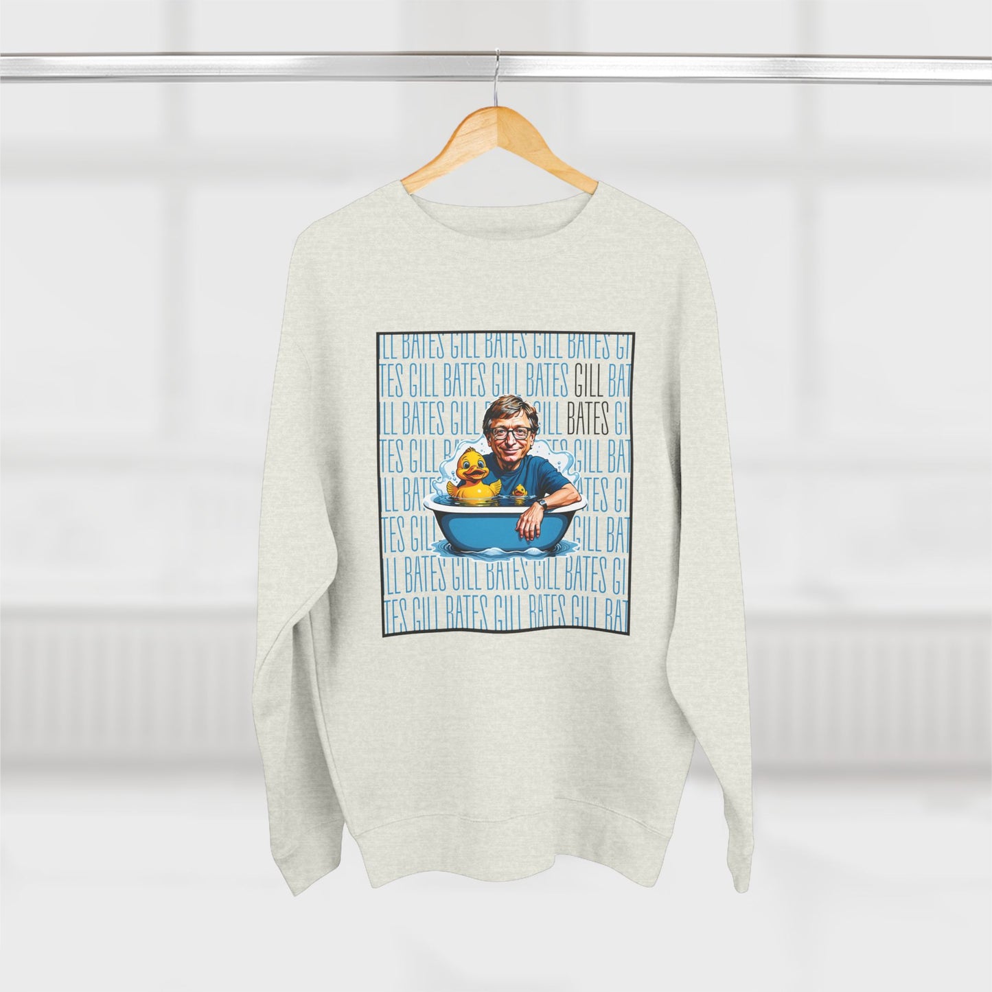 Gill Bates – Unisex Crewneck Sweatshirt